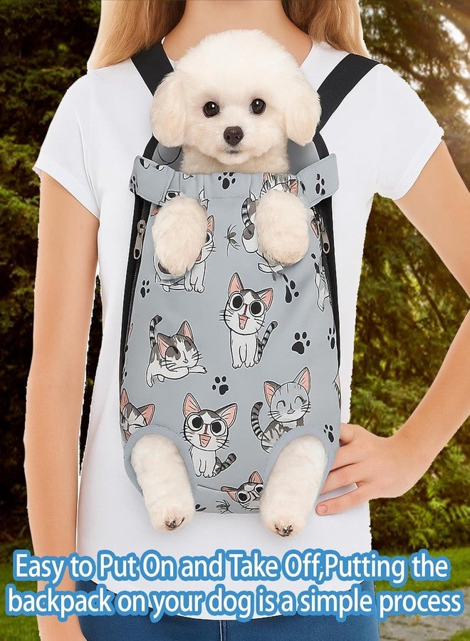 KittuPet Cat Carrier Backpack, Spacious and Comfortable Pet Travel Bag with Ventilation, Adjustable Straps for Hiking, Biking, and Daily Use, Lightweight and Durable Design, Gray - Image 5